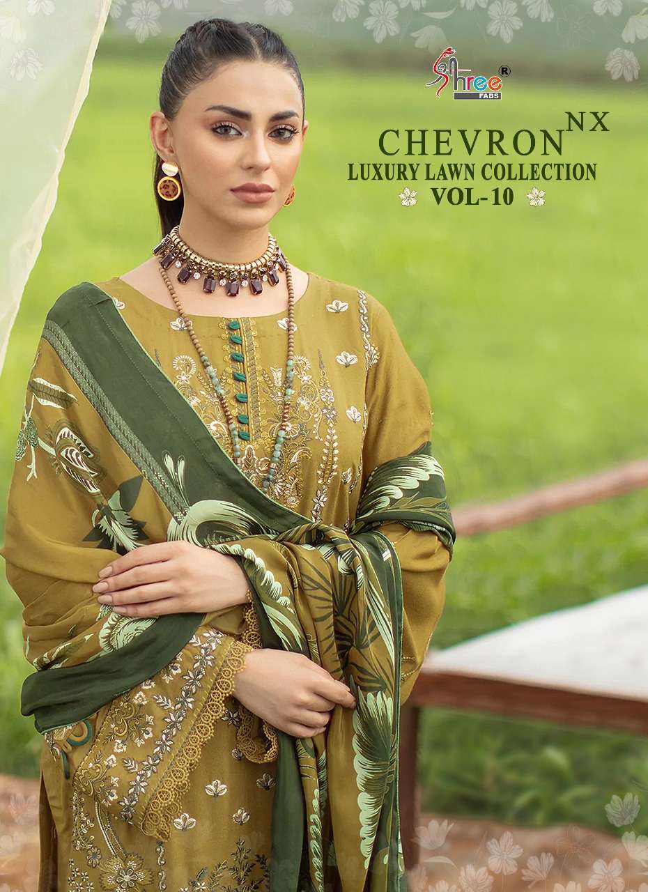 CHEVRON LUXURY LAWN COLLECTION VOL-10 NX